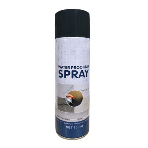 Casa si Bucatarie - Spray impermeabil de etanșare 750 ml, negru, uscare în 30-40 min, soluție hidroizolație pentru ciment, gresie și metal