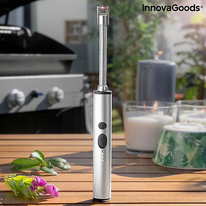 Aprinzator aragaz , gratar , candela MBrands electronic / electric, DUBLU ARC, Fara Gaz ,incarcare USB [2]