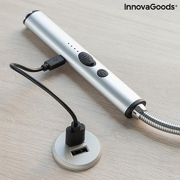 Aprinzator aragaz , gratar , candela MBrands electronic / electric, DUBLU ARC, Fara Gaz ,incarcare USB [6]