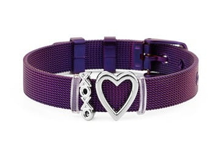Bratara MBrands charm, din inox, ajustabila, inchidere catarama,diverse culori [6]