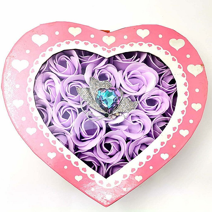 Brosa MBrands cu cristale austria , cutie cadou [2]