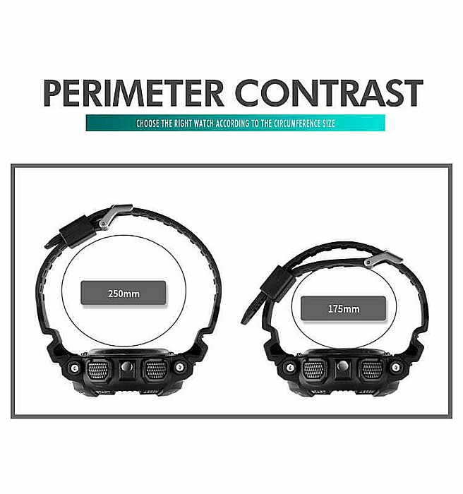Ceas Army SKMEI 1688 Dual Time analog si digital, Inot, Cronograf , barbatesc [4]