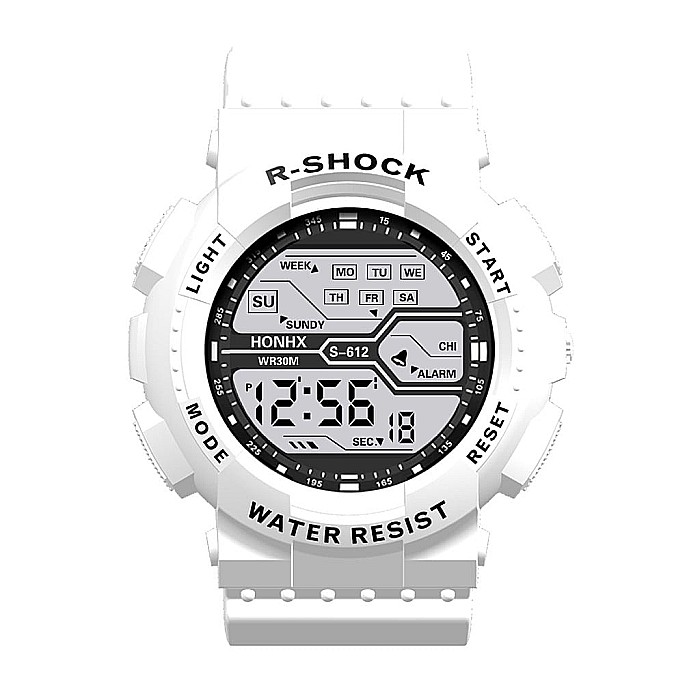 Ceas de barbati digital HONHX 82 cronograf quartz [4]