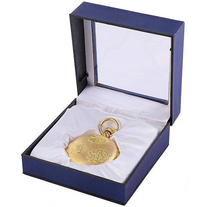 Ceas de buzunar Mbrands quartz vintage, gold [2]