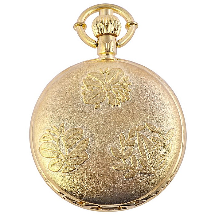 Ceas de buzunar Mbrands quartz vintage, gold [3]