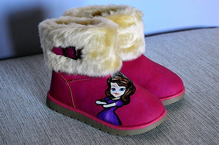 Cizme copii mbrands imblaniti , model UGG , pictura handmade, masura 30 [2]