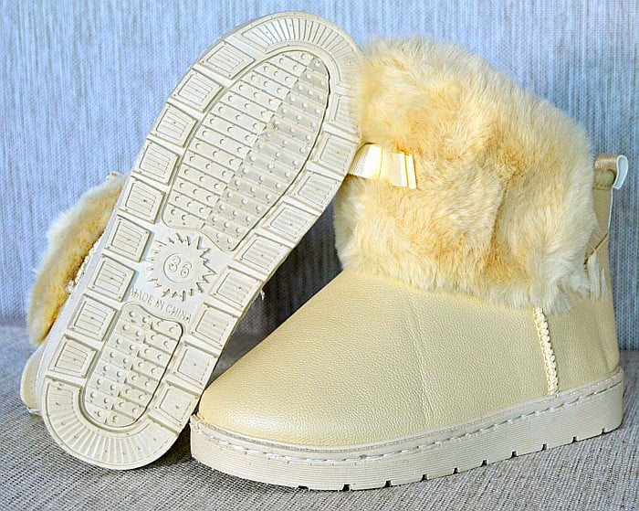 Cizme dama mbrands imblanite , model UGG crem [6]
