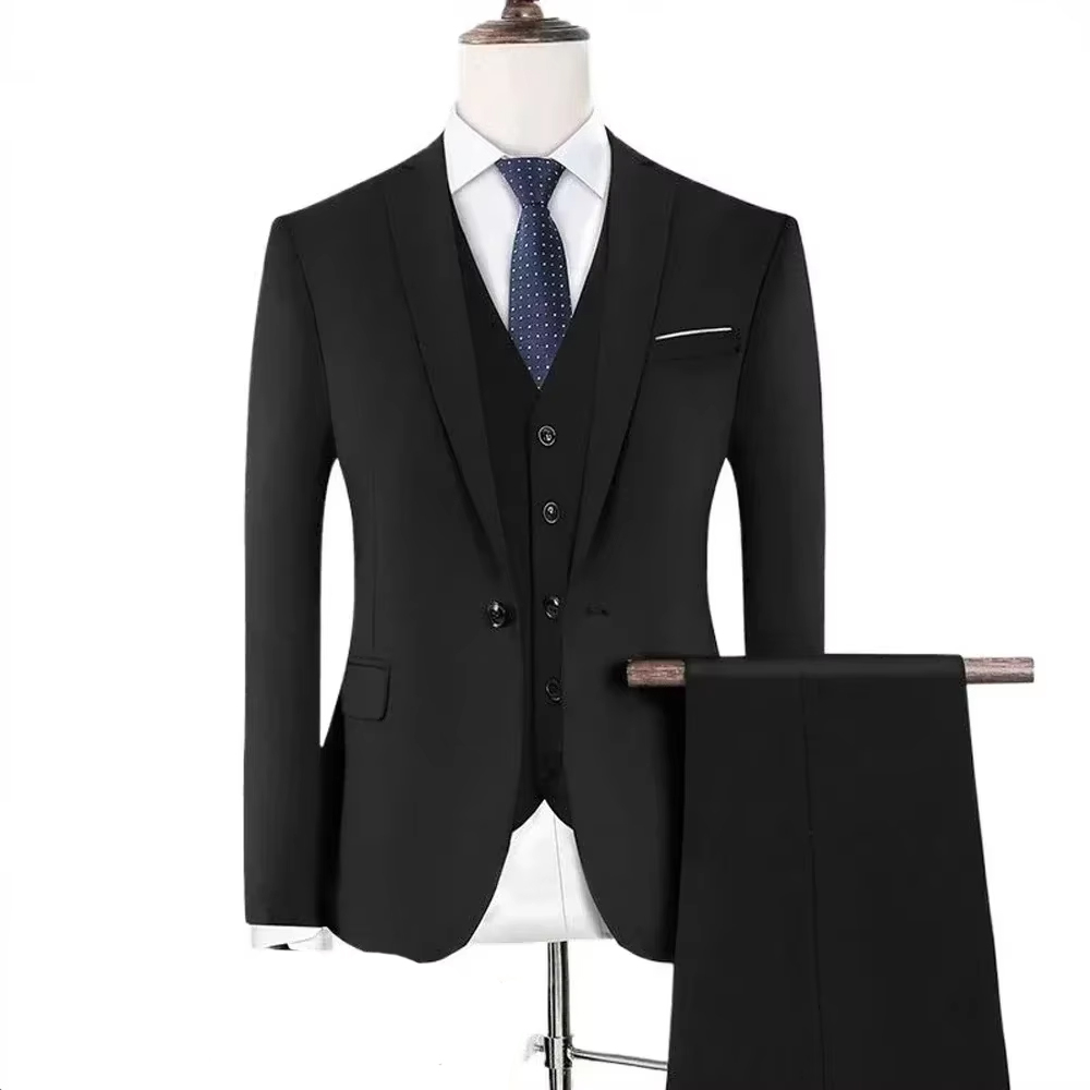 Costum barbati Mbrands cu 3 piese, inchidere 1 nasture [1]