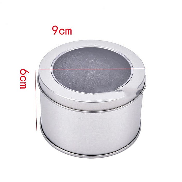 Cutie argintie cadou pentru ceas din metal [2]