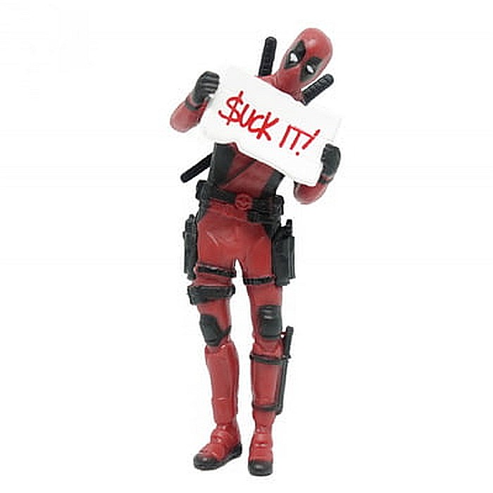 Figurina pentru masina Deadpool MBrands , diverse posturi [8]