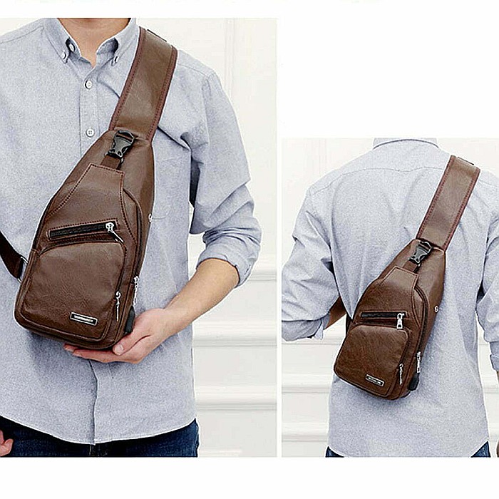 Geanta umar Smart MBrands din piele ecologica, impermeabila [12]