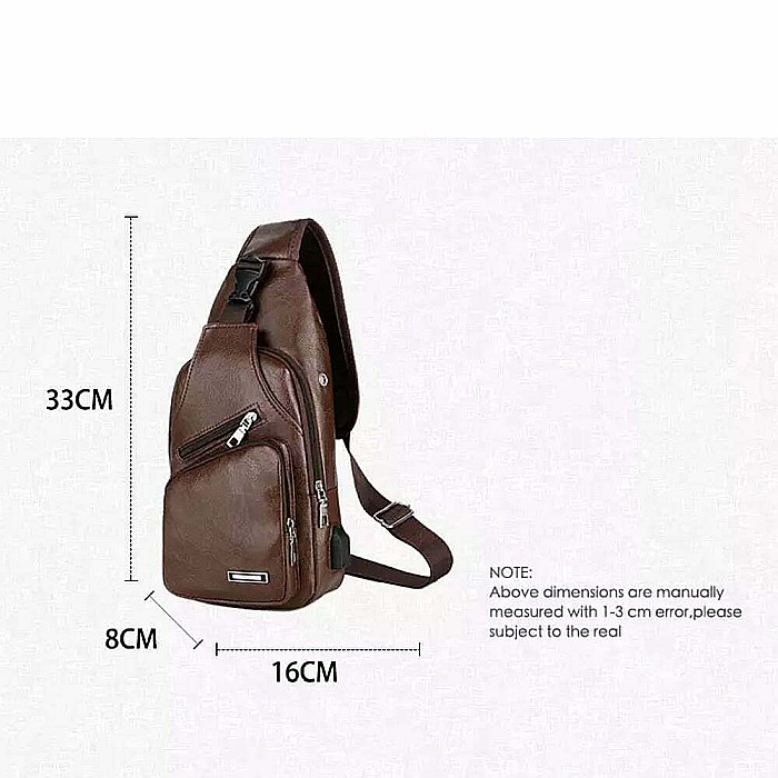 Geanta umar Smart MBrands din piele ecologica, impermeabila [15]