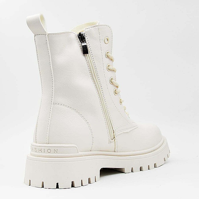 Ghete dama MBrands HI Tops, din piele ecologica, imblaniti, cu presaj sarpe [9]