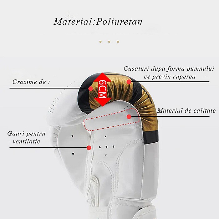 Manusi de box Mbrands, kickbox, muay thai si pentru sac [5]