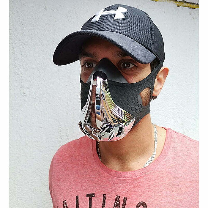 Masca de antrenament cu filtrare aerului MBrands 24 de niveluri pentru antrenament [2]