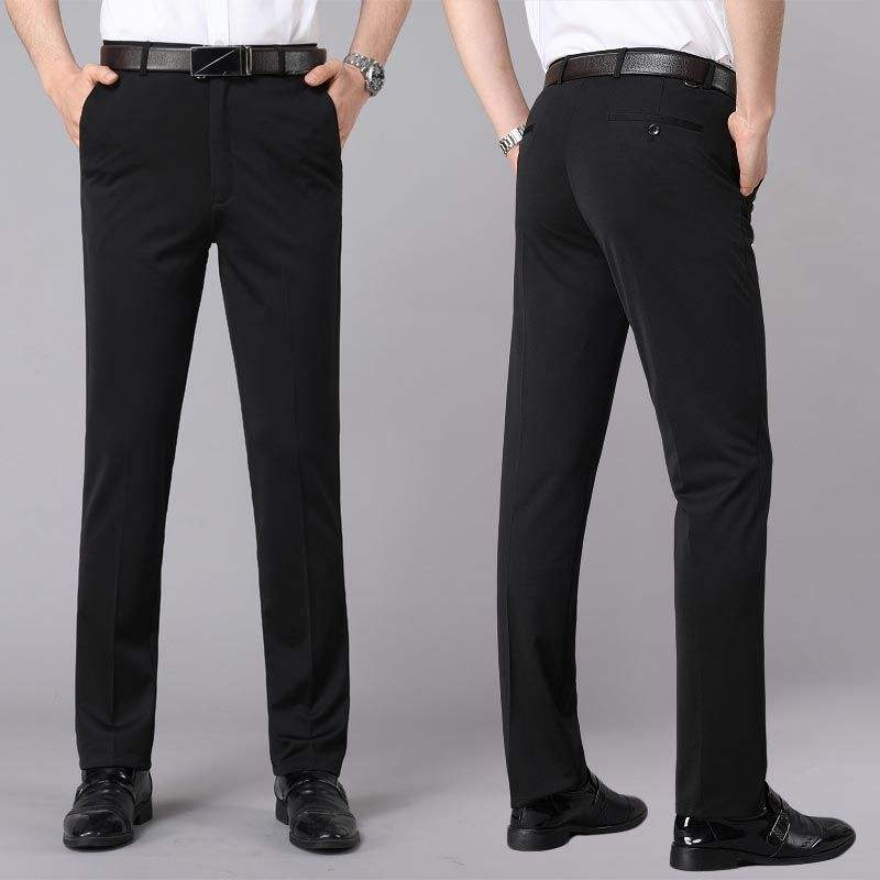 Pantaloni elastici MBrands din matase de gheata [2]