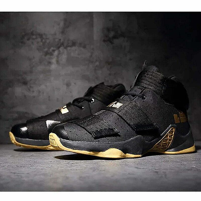 Pantofi sport baschet HI Tops MBrands , negru cu galben [5]