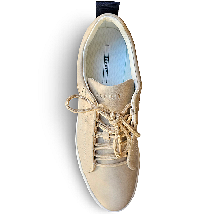 Pantofi sport ESPRIT Q17EK1W041, culoare crem, piele naturala [2]