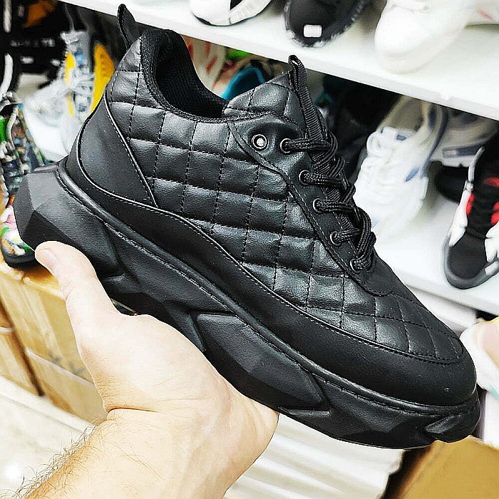 Pantofi sport MBrands barbati cu model cusut din piele ecologica [3]
