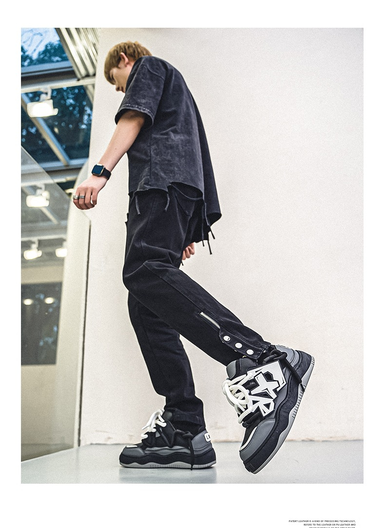 Pantofi sport, sneakers, BBoy MBrands din piele sintetica [3]