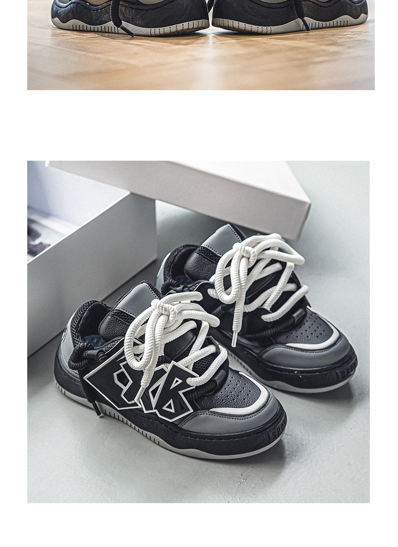 Pantofi sport, sneakers, BBoy MBrands din piele sintetica [4]