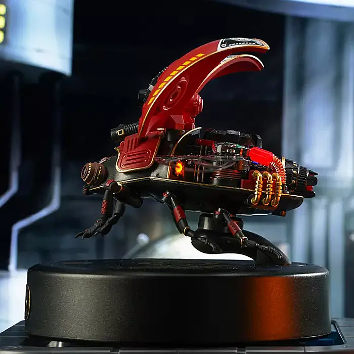 Puzzle mecanic 3D, set constructie buburuza scout bettle din plastic, stilul punk, DIY [3]