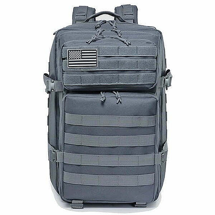 Rucsac army MBrands, Laptop de 17.3 ,impermeabil, steag USA, 50L [4]