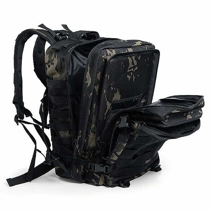 Rucsac army MBrands, Laptop de 17.3 ,impermeabil, steag USA, 50L [7]