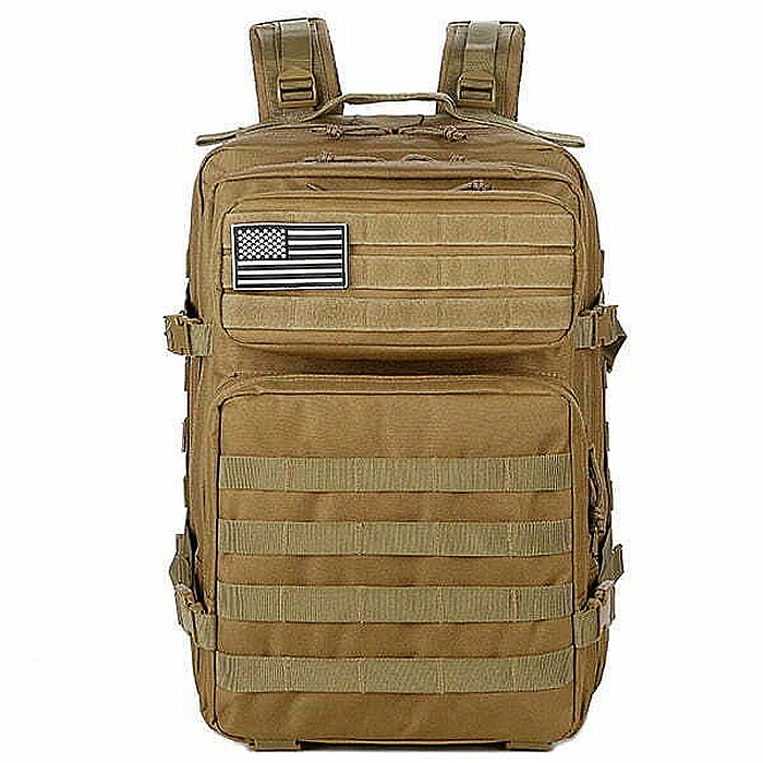 Rucsac army MBrands, Laptop de 17.3 ,impermeabil, steag USA, 50L [3]