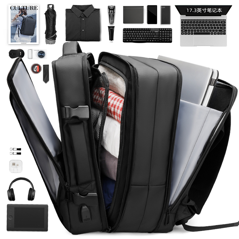 Rucsac barbati Mark Ryden MR9299_KR , laptop 17 inch, rezistent la apa, capacitate 39L [2]