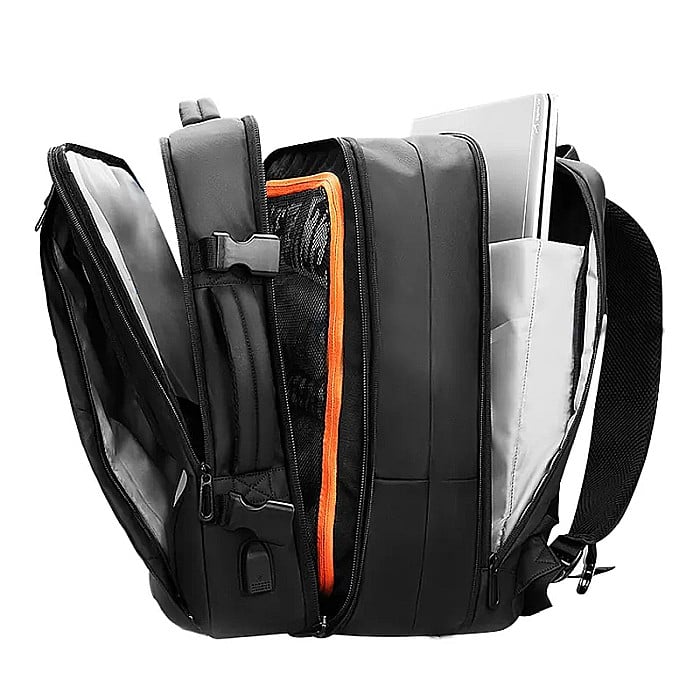 Rucsac Mark Ryden, bussiness port USB, buzunar laptop 17 inch, rezistent la apa, buzunar, extensibil, 34l [5]