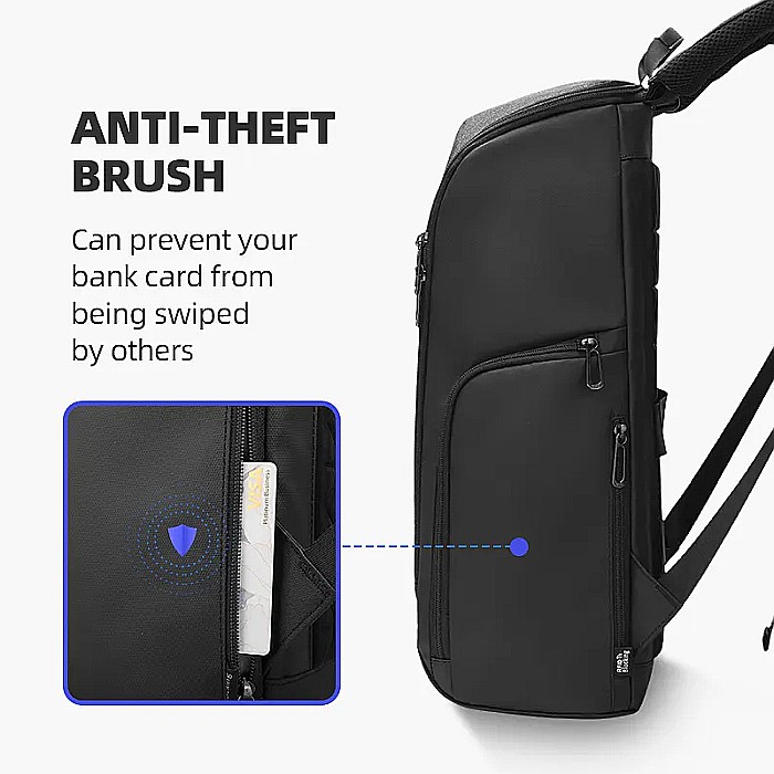 Rucsac Mark Ryden Smart, port USB, buzunar laptop 15.6, impermeabil, buzunar anti citire card [3]