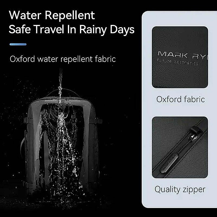 Rucsac Mark Ryden Smart,port USB, buzunar laptop 15.6, impermeabil, capacitate mare cu extinderepana la 39L [6]