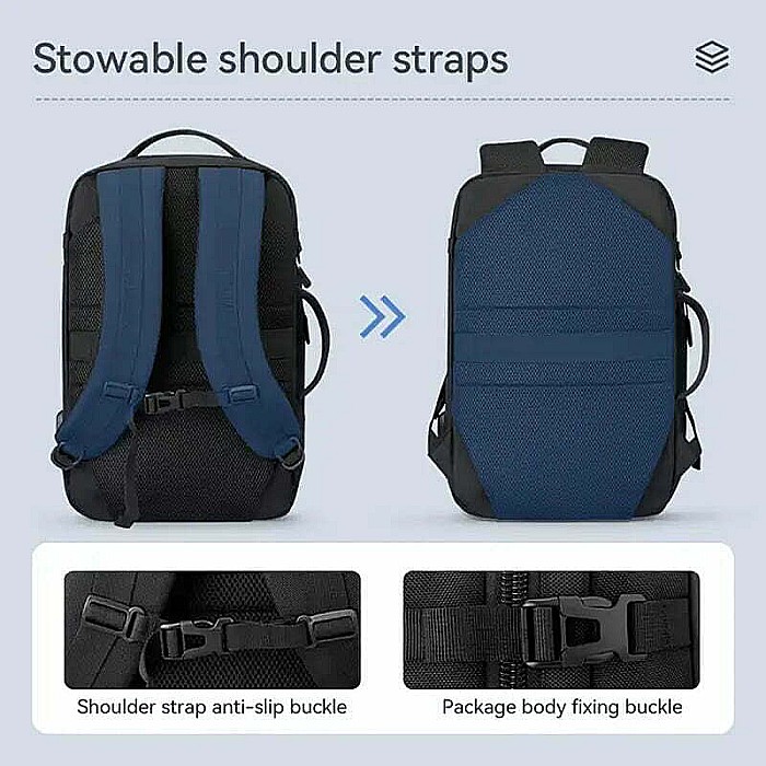 Rucsac Mark Ryden Smart,port USB, buzunar laptop 15.6, impermeabil, capacitate mare cu extinderepana la 39L [4]