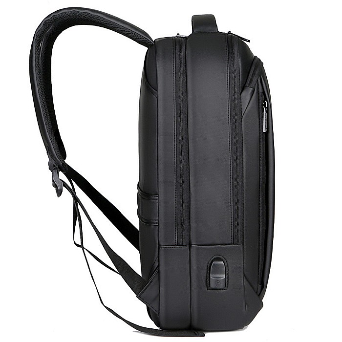 Rucsac MBrands 1901, port USB, buzunar laptop 15.6, rezistent la apa [4]