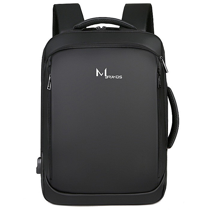Rucsac MBrands 1901, port USB, buzunar laptop 15.6, rezistent la apa [2]
