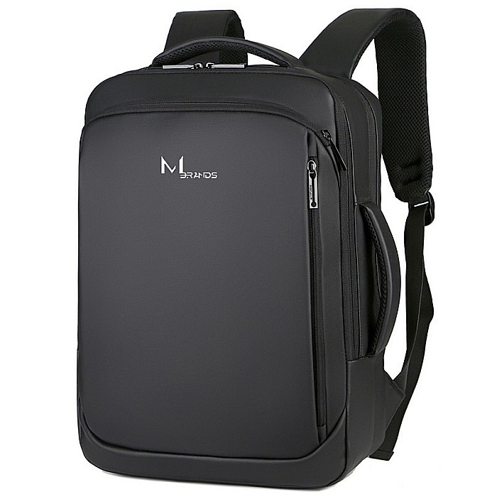 Rucsac MBrands 1901, port USB, buzunar laptop 15.6, rezistent la apa [3]
