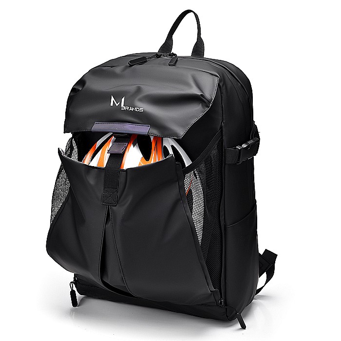 Rucsac MBrands 3188, compartiment casca sau minge, buzunar laptop 15.6, rezistent la apa [6]