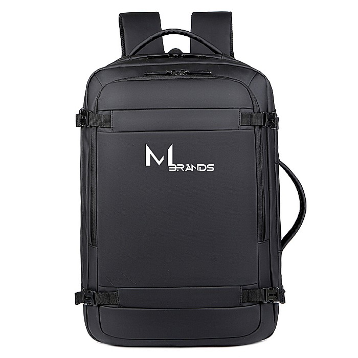 Rucsac MBrands Smart, port USB, buzunar laptop 15.6, impermeabil, capacitate mare cu extindere pana la 32L [2]
