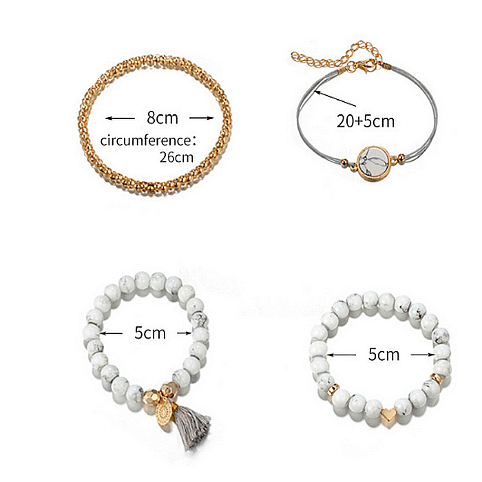 Set bratari MBrands , din aliaj metalic , charm [3]