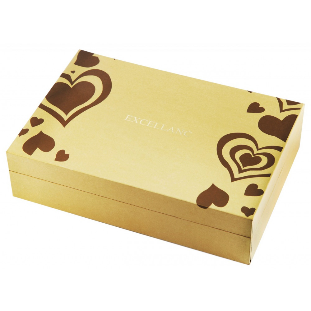 Set Excellanc de dama cu ceas. bratara, inel, cercei, colier , galben [3]