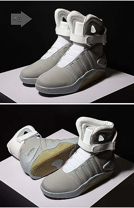 Sneakers Barbati Mbrands cu talpa cu leduri, model back to the future [4]