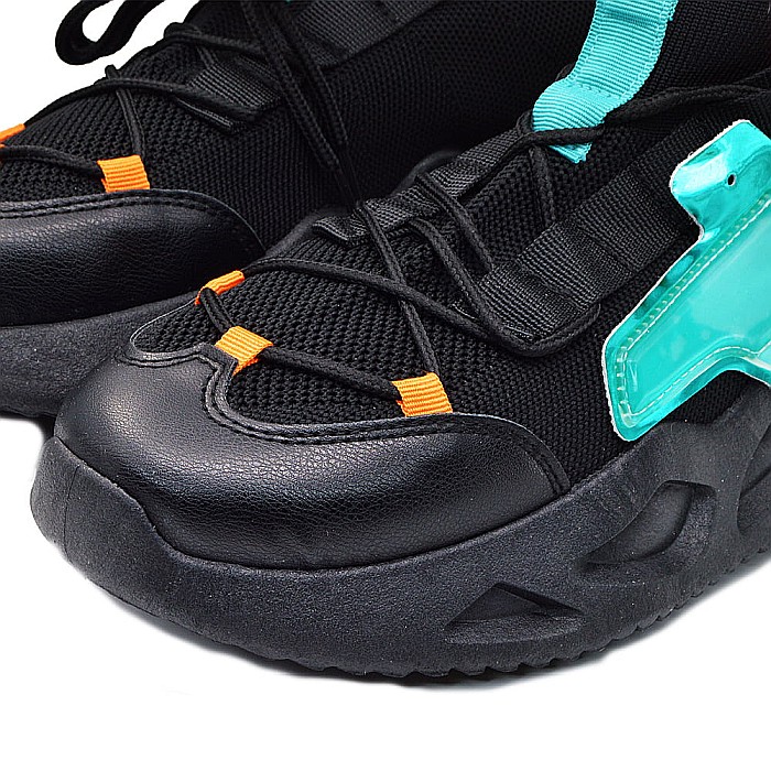 Sneakers Barbati Mbrands cu talpa flexibila, culoare negru, BC70 [6]