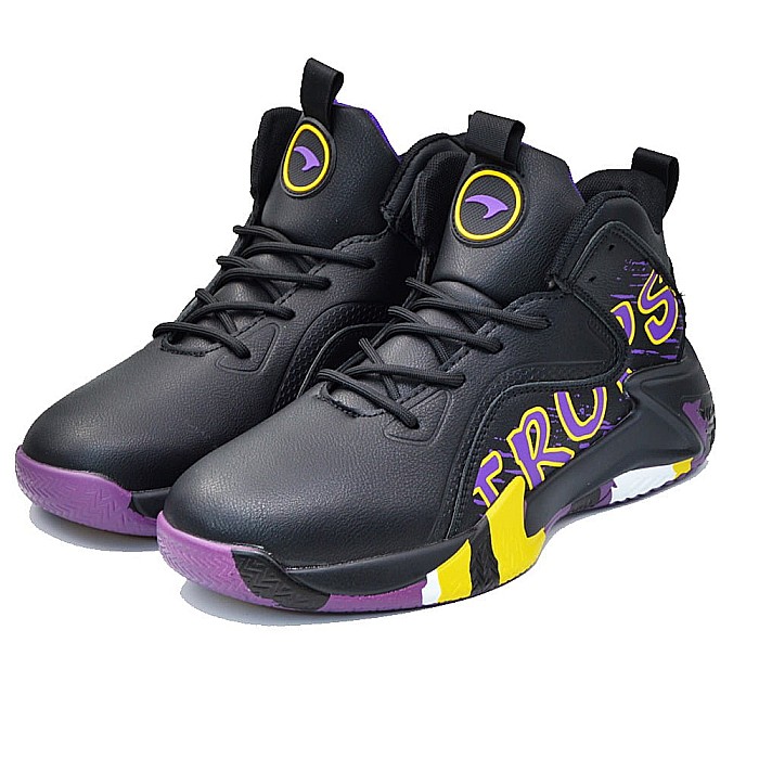 Sneakers Barbati Mbrands cu talpa flexibila hi tops, de baschet Trops [4]