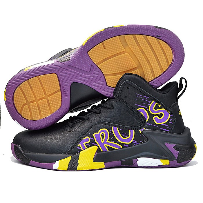 Sneakers Barbati Mbrands cu talpa flexibila hi tops, de baschet Trops [5]