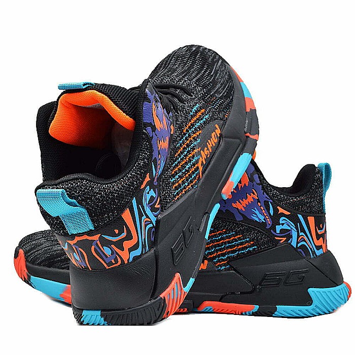 Sneakers Barbati Mbrands cu talpa flexibila hi tops, de baschet, Venom [4]