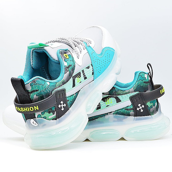 Sneakers Barbati MBrands cu talpa flexibila pe aer, Conino [4]