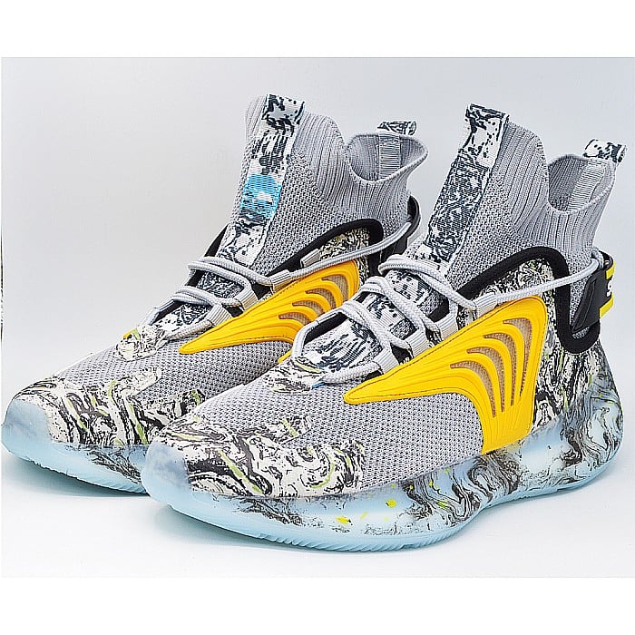 Sneakers Barbati MBrands material textil hi tops, masura 44 , 28cm [4]