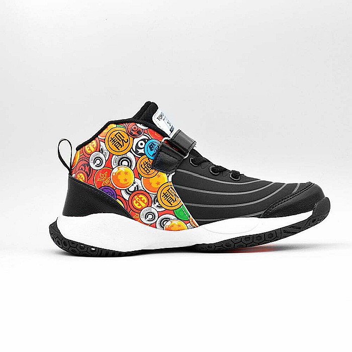 Sneakers Copii Mbrands Hi Tops cu talpa flexibila, culoare negru [4]