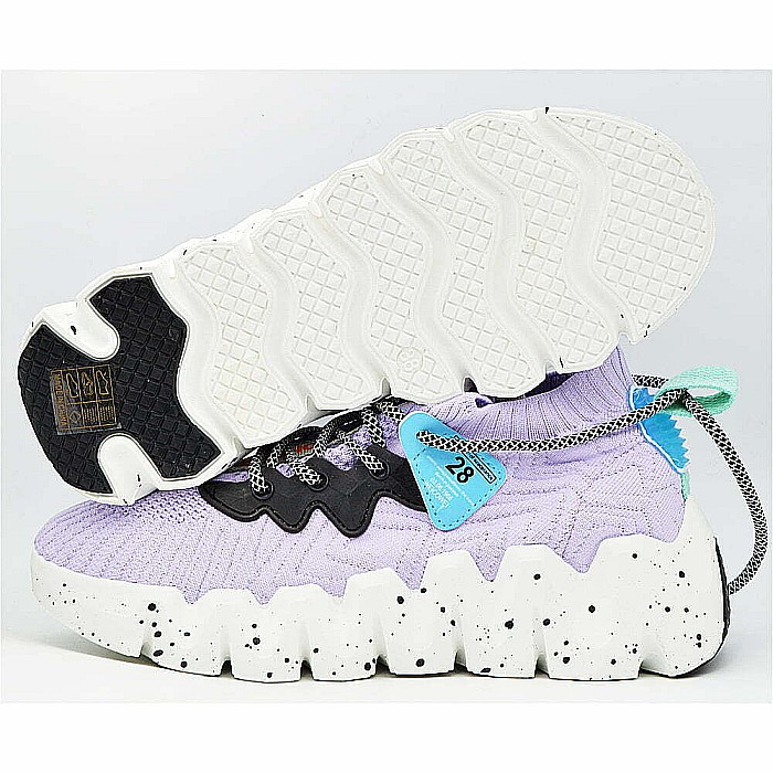 Sneakers Dama MBrands cu talpa flexibila, masiva, mov DH28 [3]